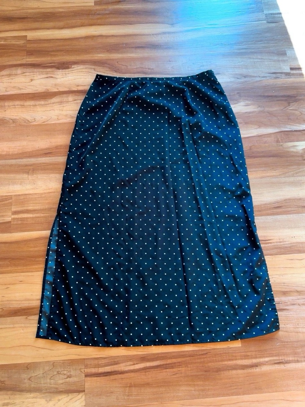Vintage Kathie Lee Collection Polka Dot Maxi Skirt Estimated XL